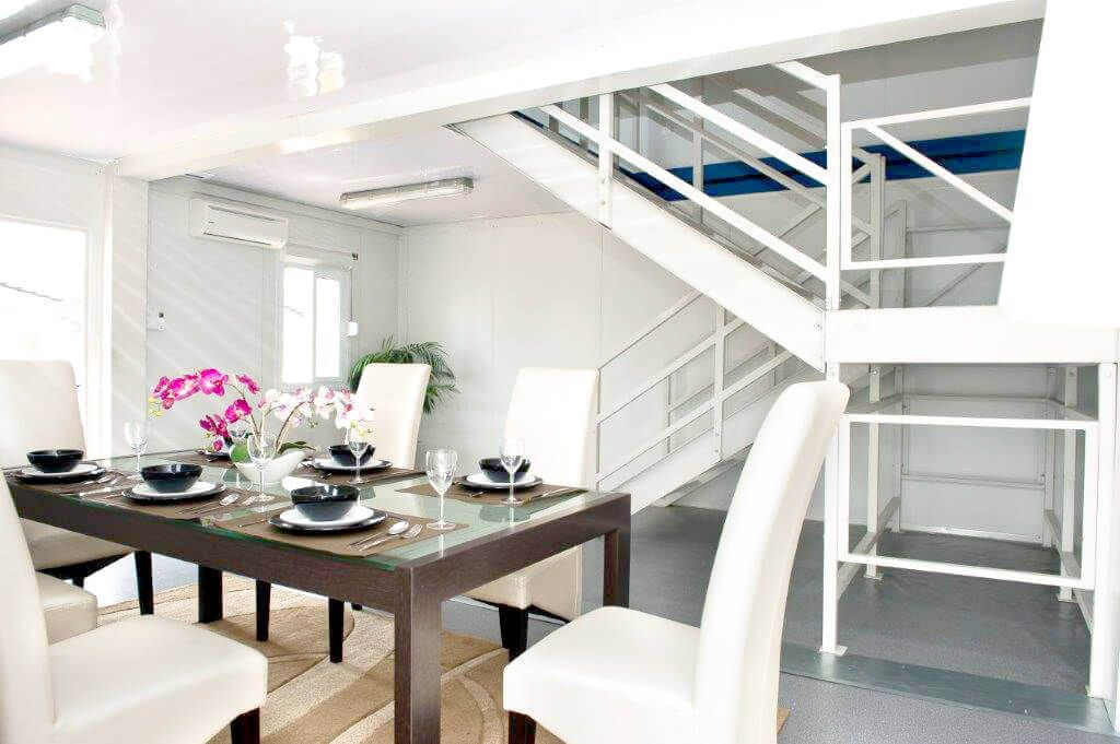 hong kong - prefab house on 2 floors