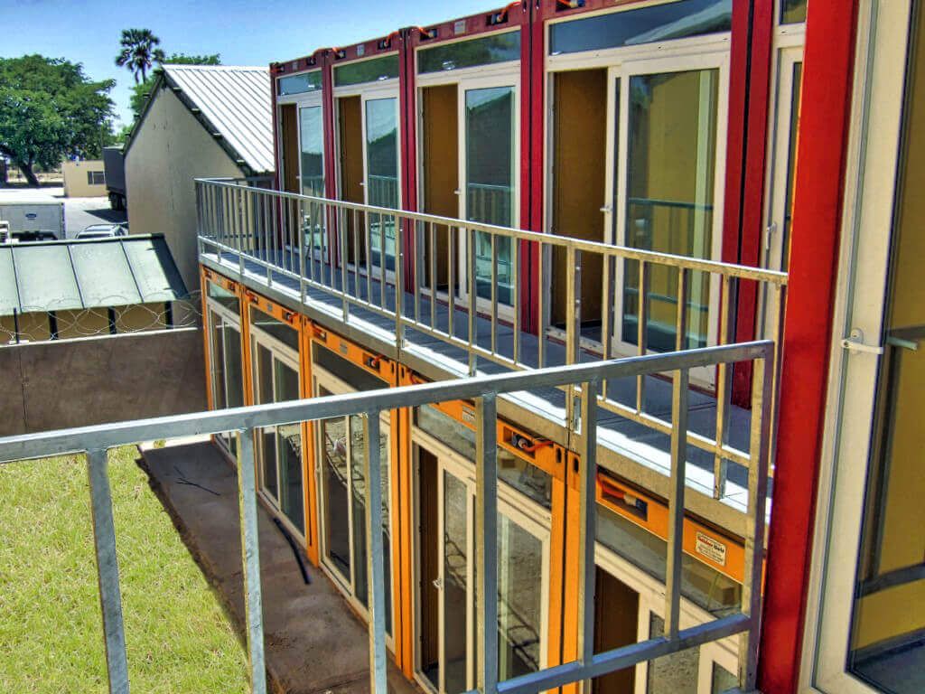 namibie – base de vie modulaire