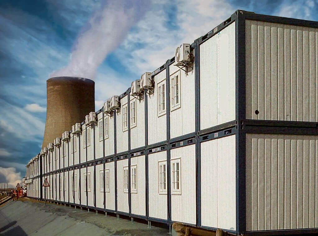 south africa - office portable building in oxygen production plant
